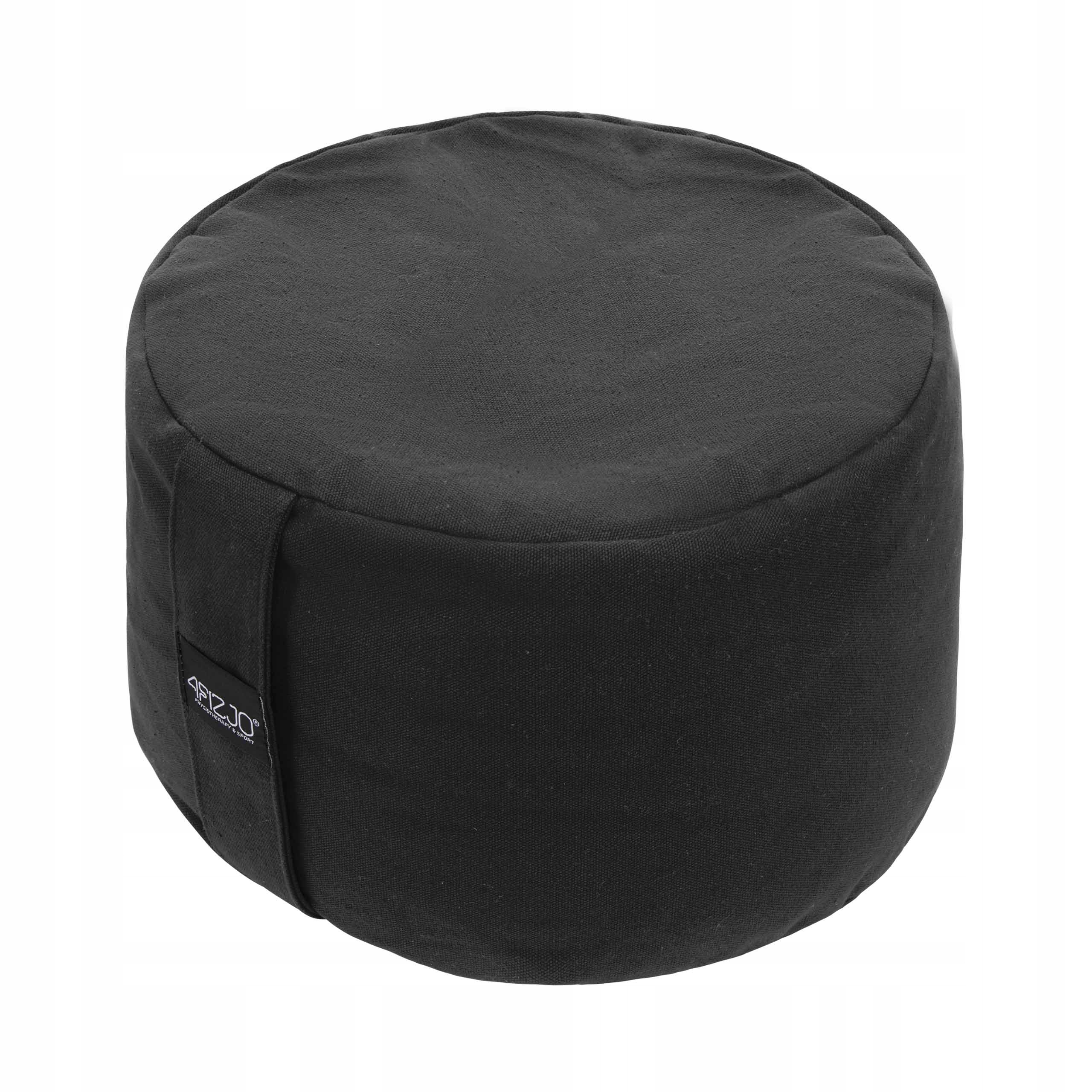 Perna de yoga Zafu rotundă negru