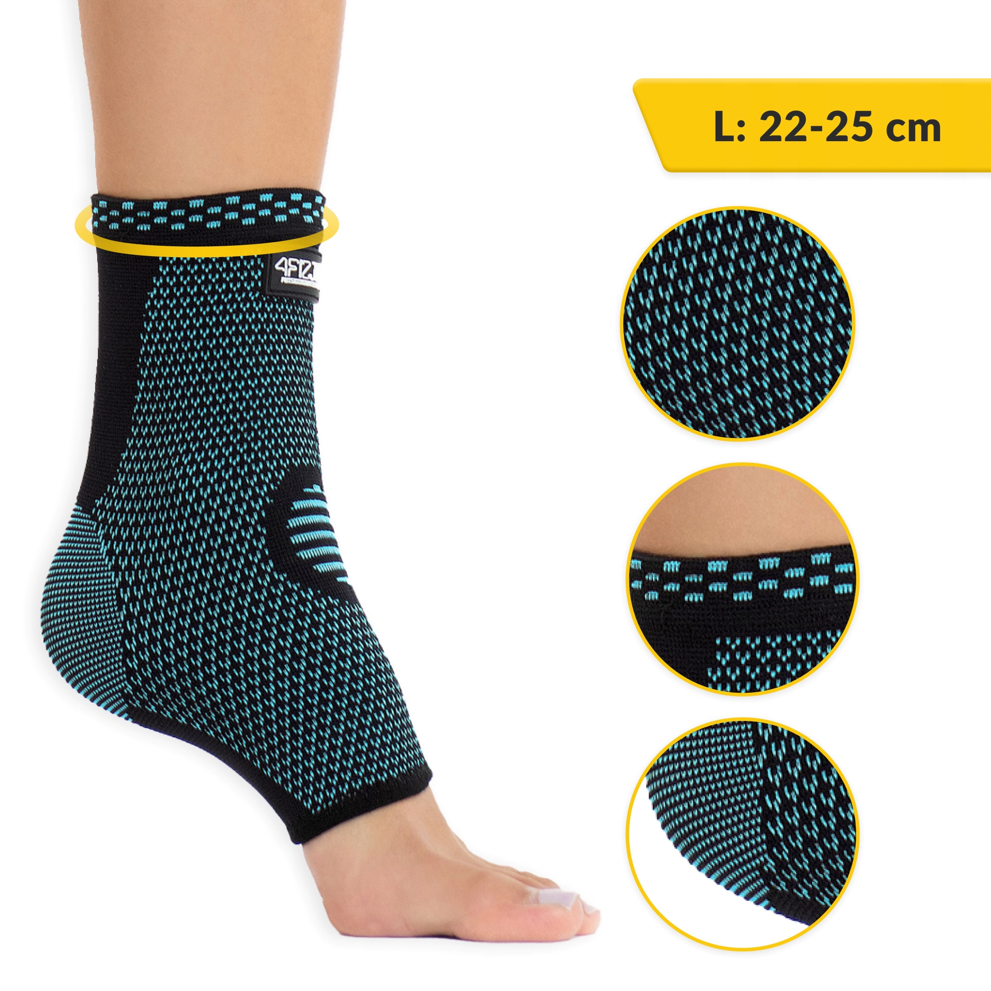 orteza stabilizator stawu skokowego kostki stopy 4fizjo