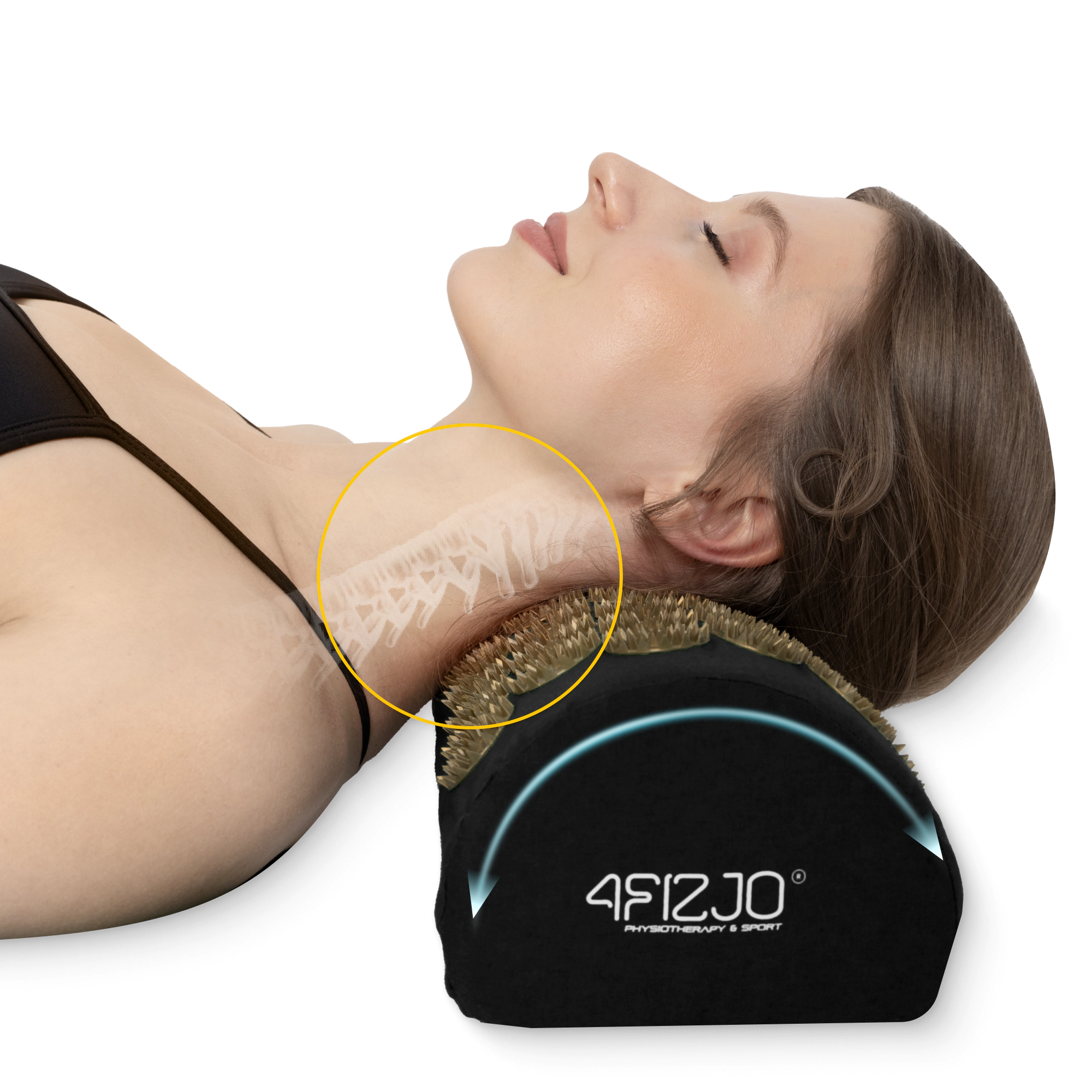 Saltea de acupunctură cu pernă clasică