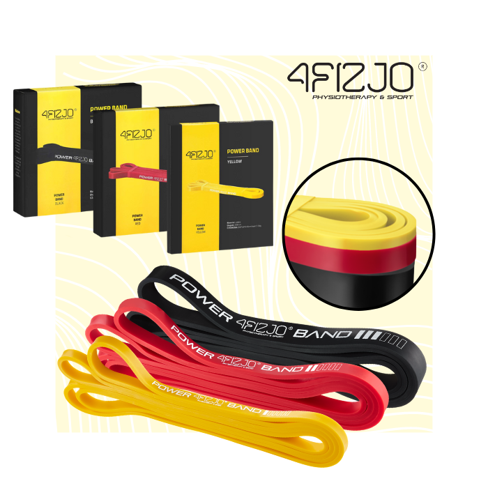 Set de 3 Elastice de Rezistență POWER BAND