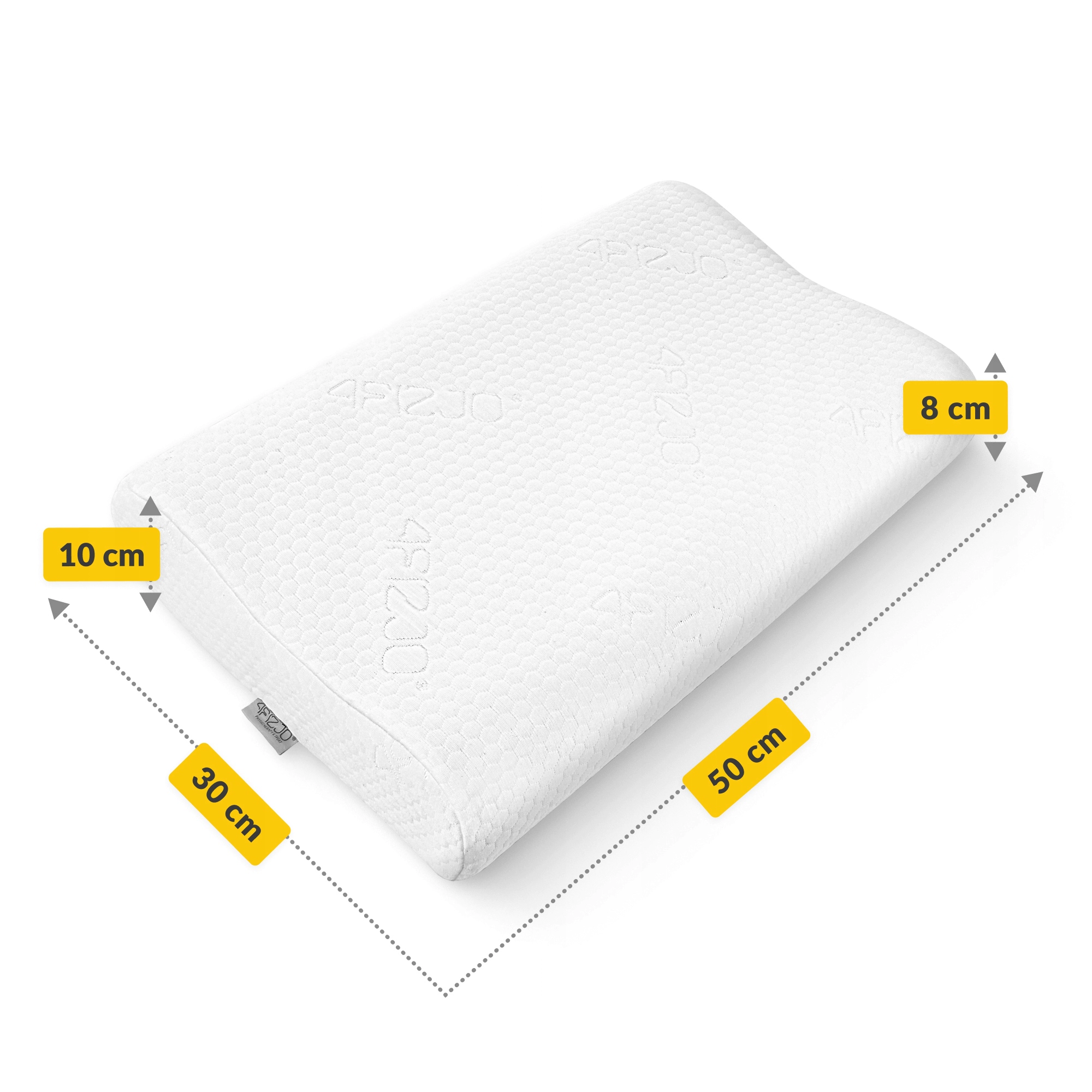 Pernă ortopedică profilată răcoritoare mică ERGO SMALL+