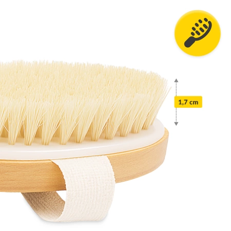 Perie lungă pentru masaj corporal și baie 2 în 1