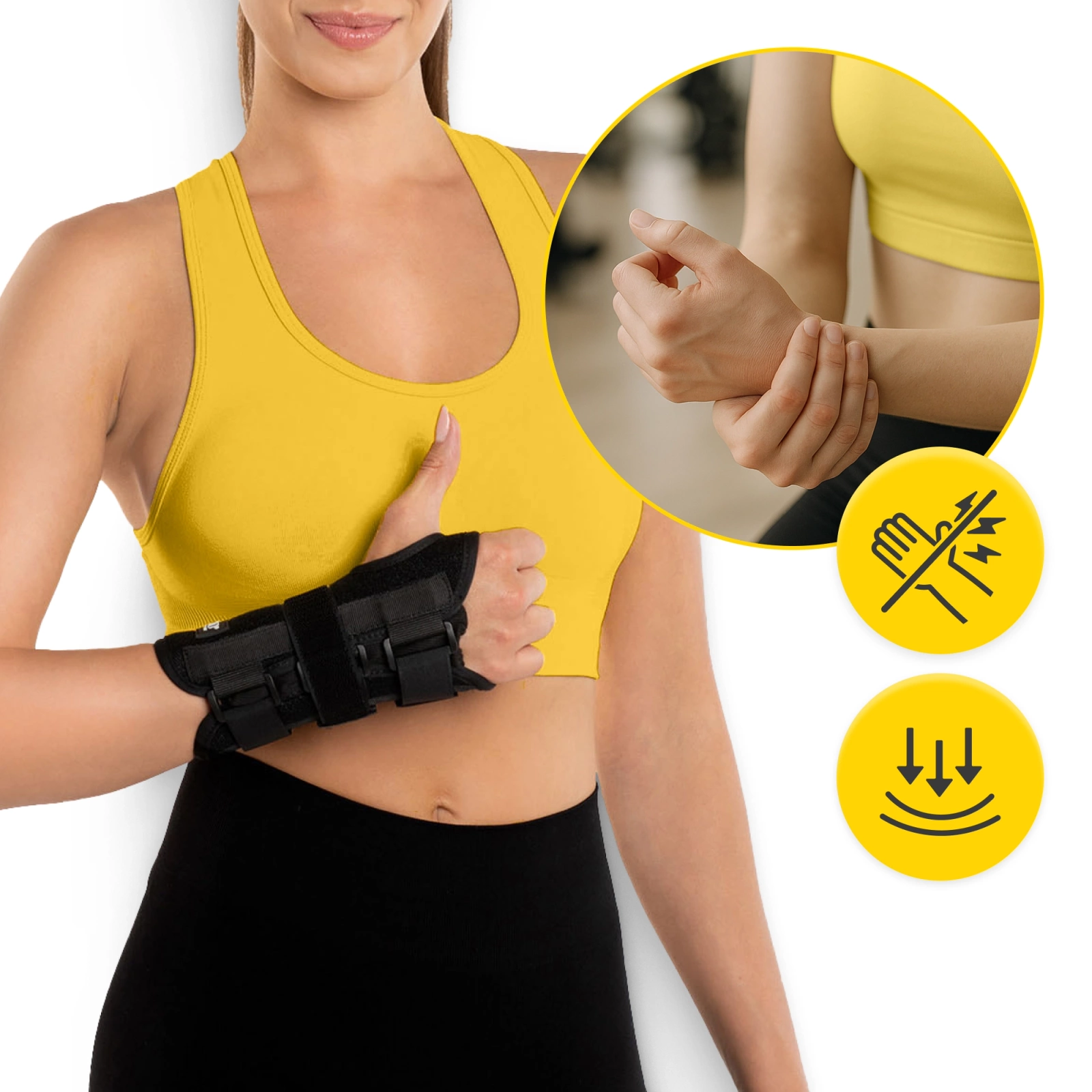 orteza nadgarstka stabilizator na nadgarstek