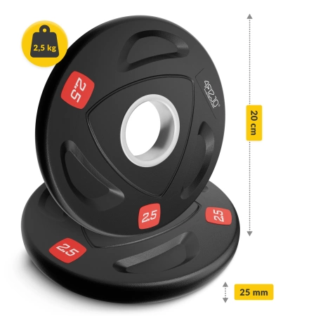 Greutăți olimpice 2 x 2,5 kg