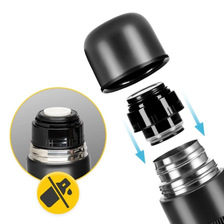 Termos turistic pentru cafea și ceai