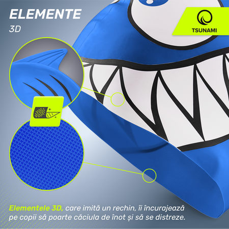 Cască de înot pentru copii SHARK