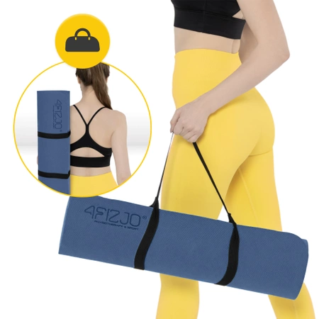 Saltea de exerciții TPE anti-alunecare 1 cm