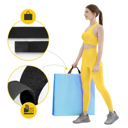 Saltea de gimnastică pliabilă