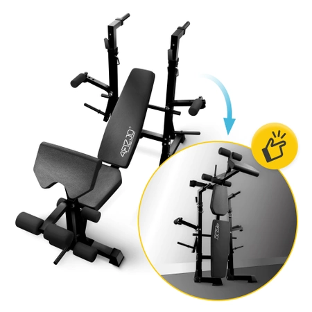 Bancă de antrenament multifuncțională cu suport ULTRA