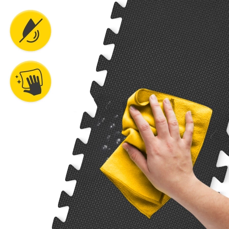 PUZZLE protecție din spumă pentru podea 30 x 30 cm 24 buc.