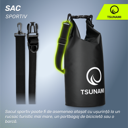 Geantă Impermeabilă TSUNAMI 10 litri