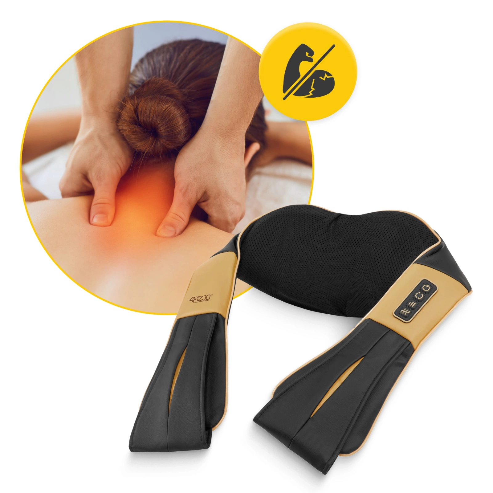 Masaj fără fir pentru gât și spate SHIATSU ULTRA+