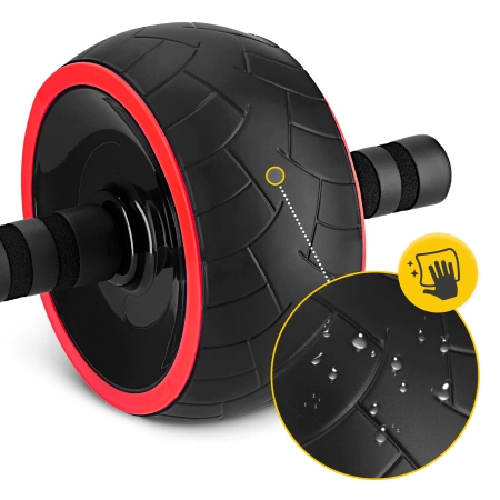 Roată pentru exerciții abdominale AB WHEEL XL