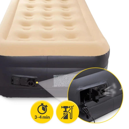 Saltea gonflabilă Avenli pentru o persoană 196 x 97 x 47 cm