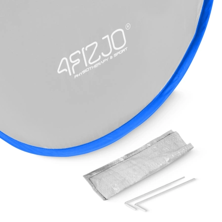 Cort de plajă cu auto-deschidere, albastru-gri