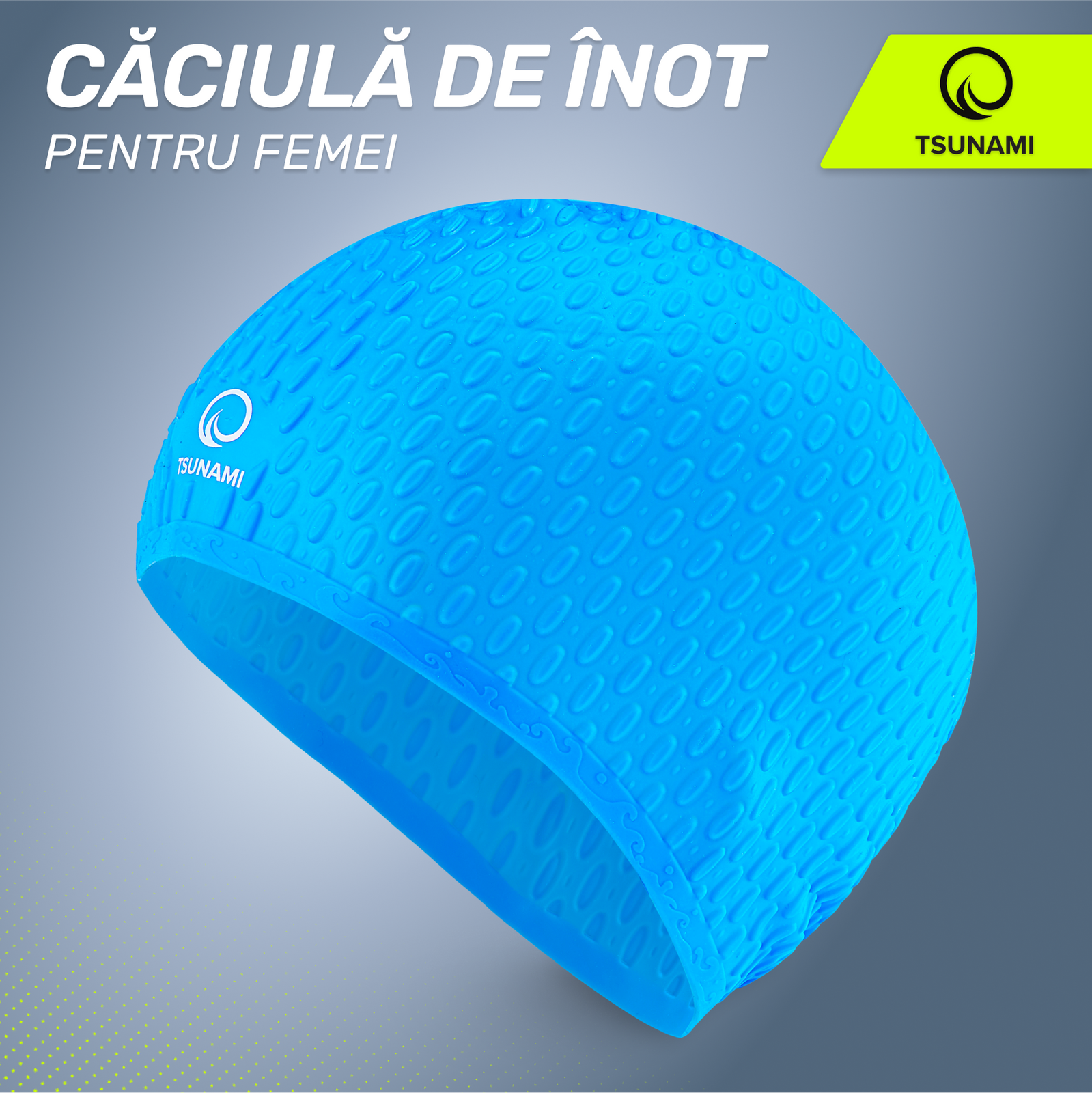 Căciulă de înot pentru piscină TEXTURE