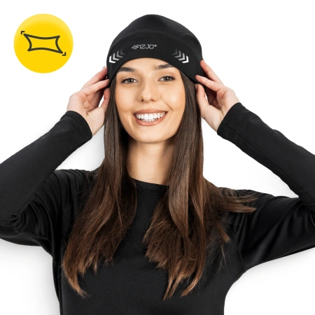 Căciulă termică unisex – elastică, neagră