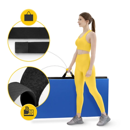 Saltea de gimnastică pliabilă XL