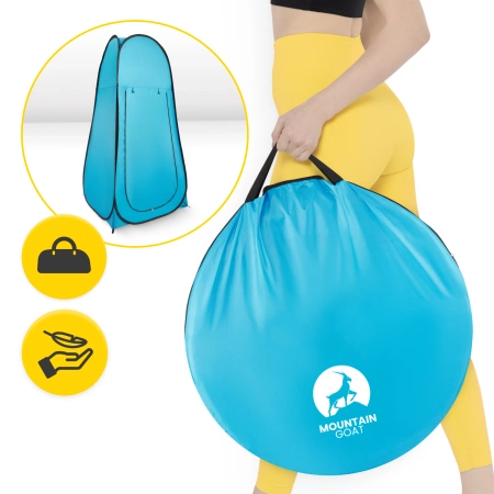 Cort de plajă pentru schimbarea hainelor și duș