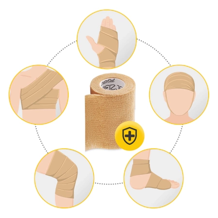 Bandaj coeziv 4,5 m × 10 cm