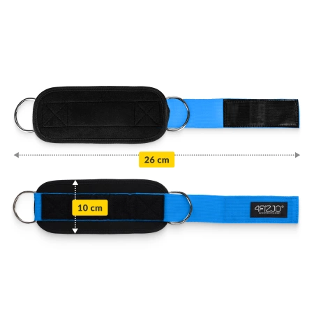 Benzi de antrenament pentru glezne pentru ridicarea greutăților 2 buc.