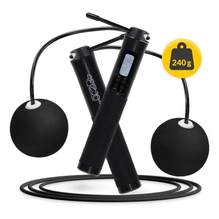 Coardă de sărit cu contor și bile