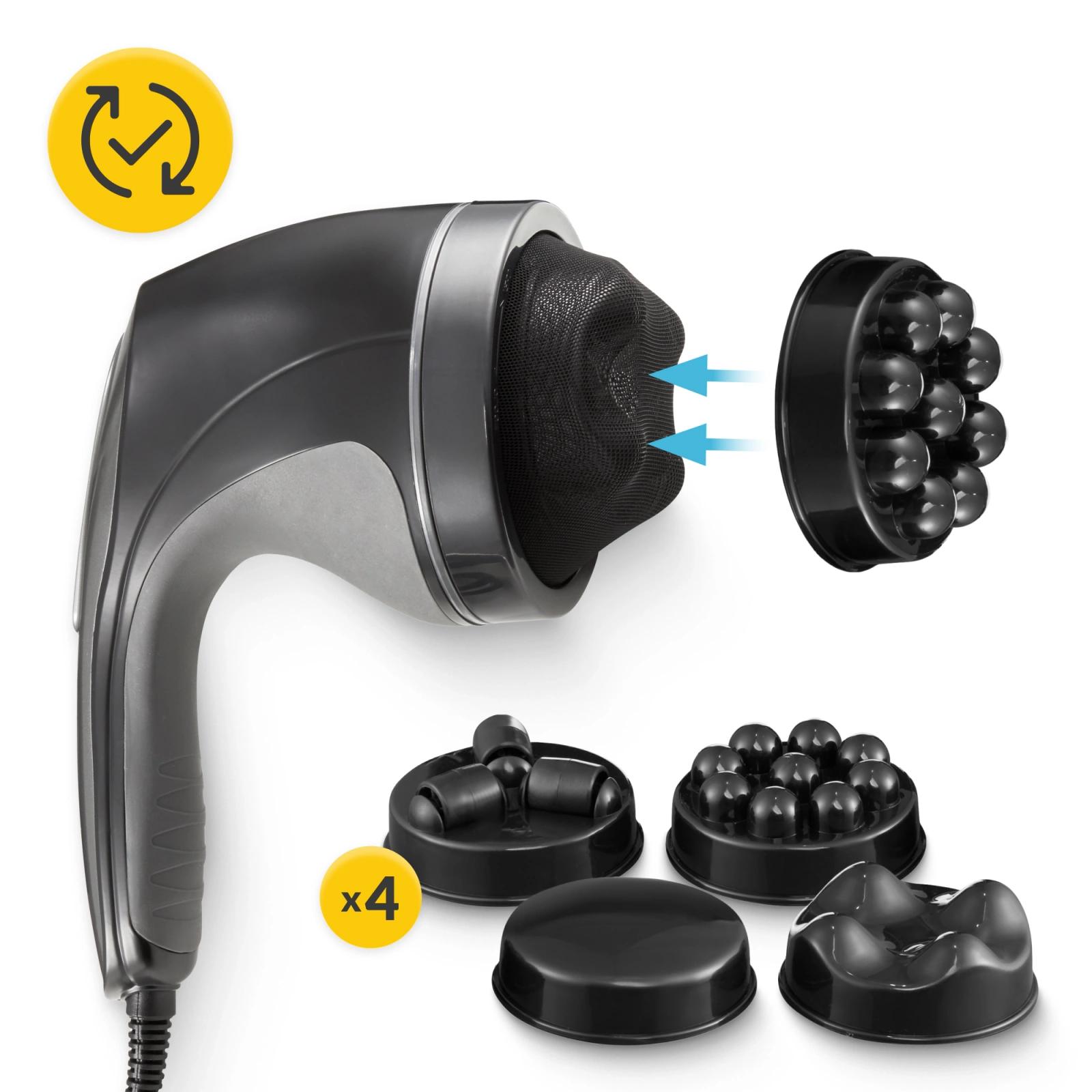 Aparat de masaj anti-celulită portabil