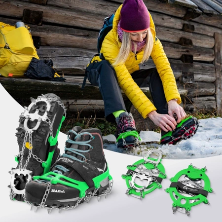 Crampoane antiderapante pentru bocanci PREMIUM (44-46) XL