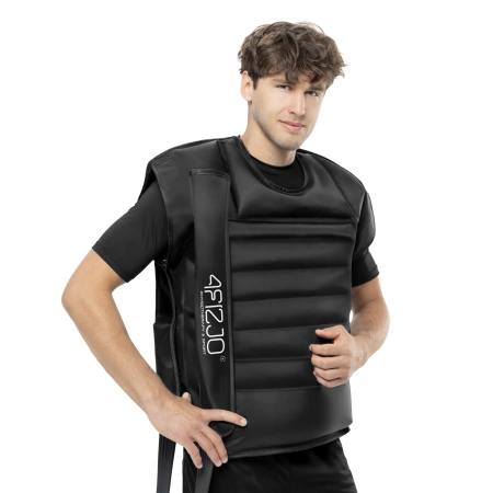 Vestă de compresie pentru drenaj limfatic C8