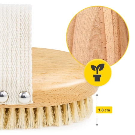 Perie pentru masaj corporal pe uscat