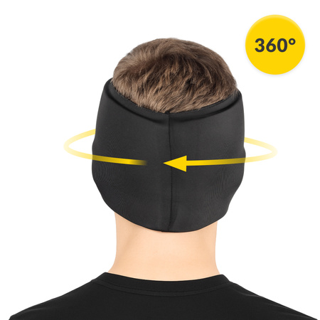 Căști pentru migrenă – compresă flexibilă cu gel pentru cap