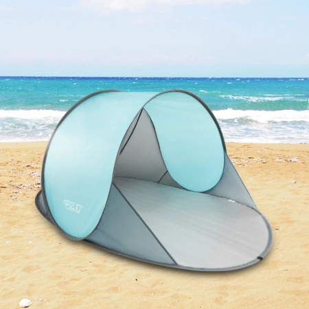 Cort de plajă cu auto-montare