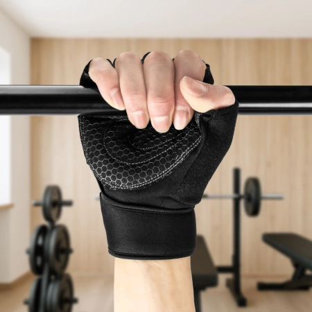 Mănuși de antrenament cu susținere pentru încheietură mărimea L