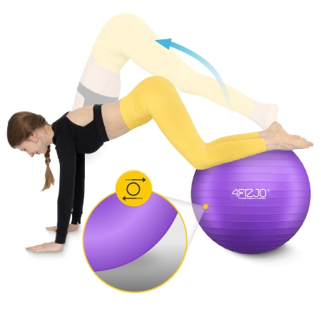 Minge gonflabilă de gimnastică pentru fitness 85 cm