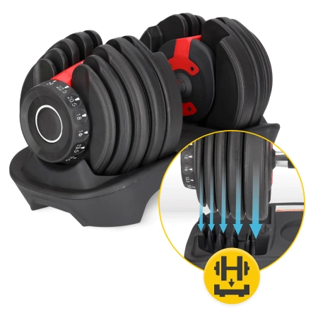 Halteră reglabilă Premium 24 kg