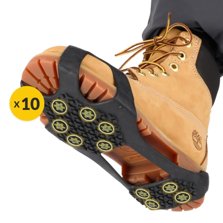 Pantofi anti-alunecare mini crampoane L