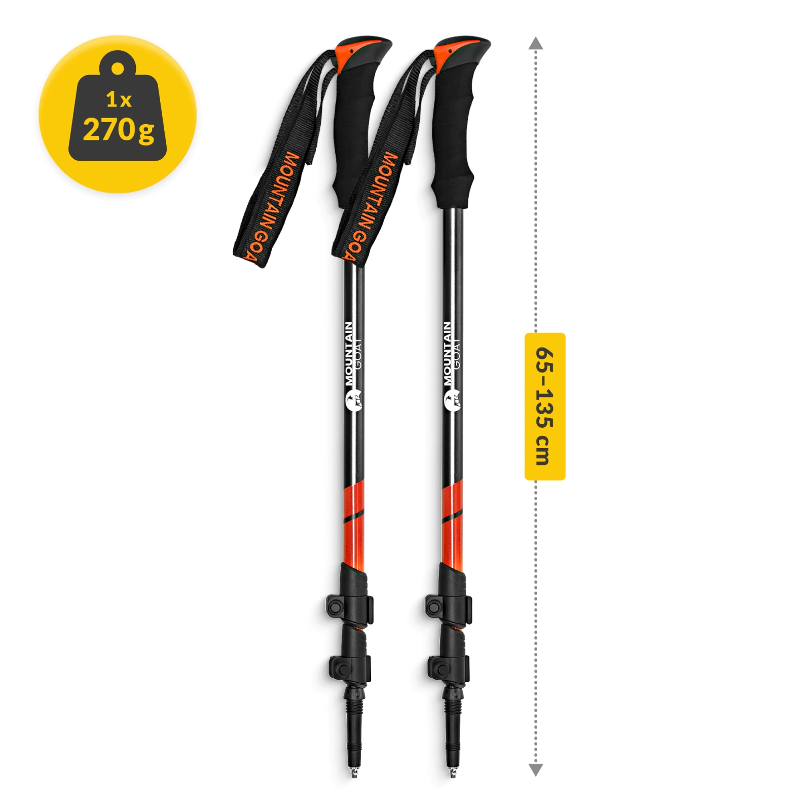 Bastoane de trekking PEAK+