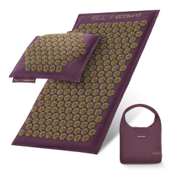 Covoraș de presopunctură ECO cu coji de hrișcă și nucă de cocos