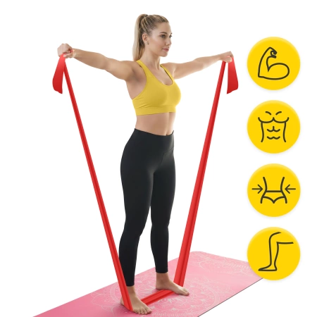 Bandă de reabilitare FLAT BAND 2-4 kg 30 m