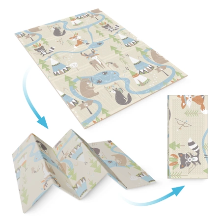 Covoraș de educație pliabil „Boho dream” 180 x 150 cm