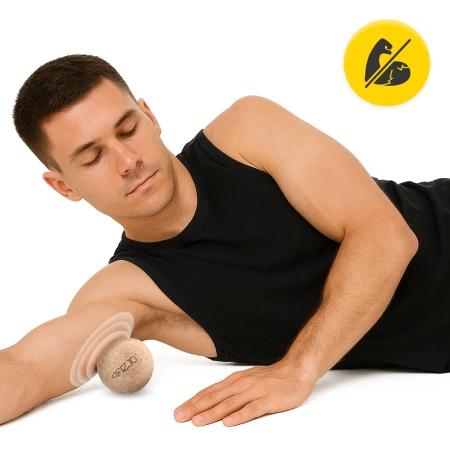 Minge de masaj din plută 6,5 cm