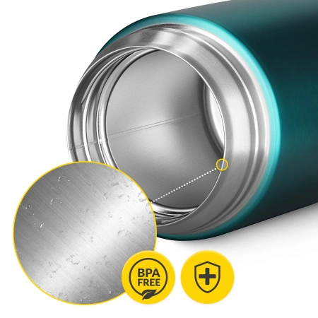 Termos pentru prânz din oțel inoxidabil 720 ml acvamarin