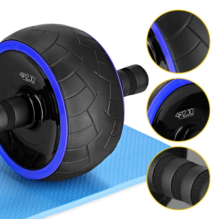 Roată pentru exerciții abdominale AB WHEEL XL