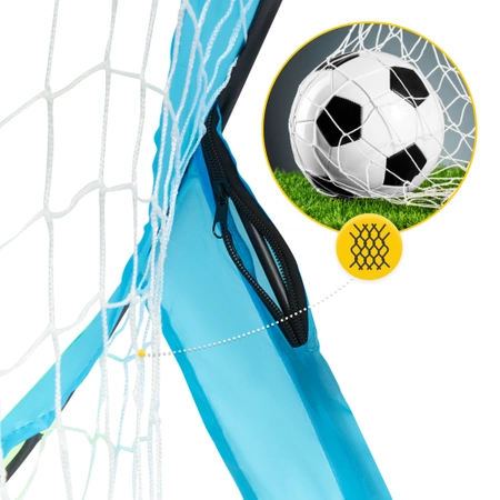 Set 2 porți de fotbal automontabile