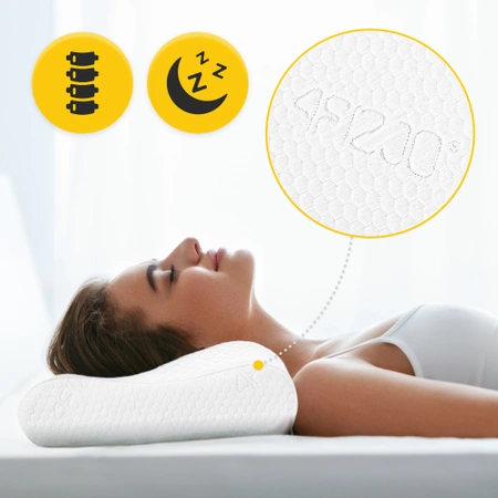 Pernă ortopedică conturată mică ERGO SMALL