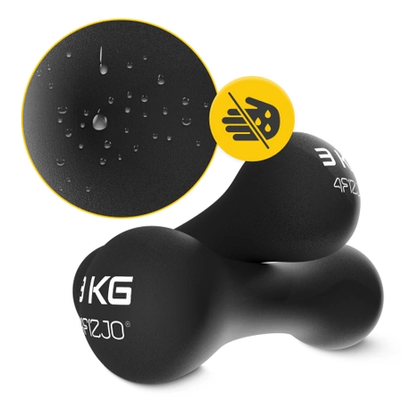 Gantere cu 8-shape 2 x 3 kg