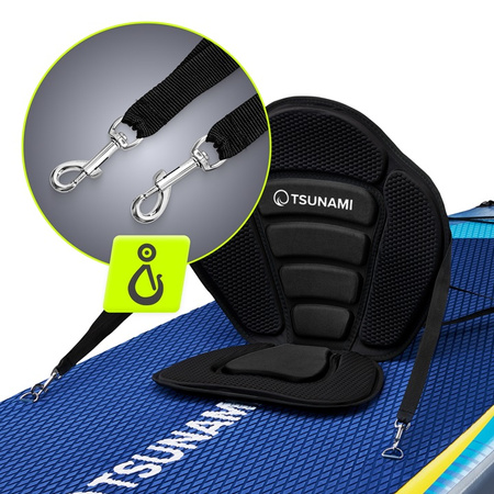 Scaun cu spătar pentru placa SUP TSUNAMI