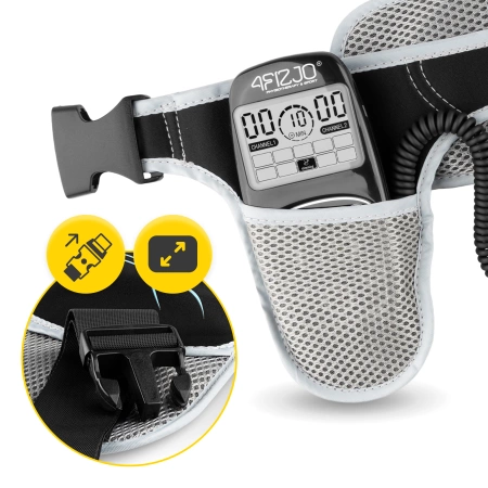 Centura EMS pentru electrostimularea mușchilor abdominali