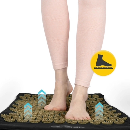 Covoraș clasică de presopunctură de mărime mare cu pernă XL