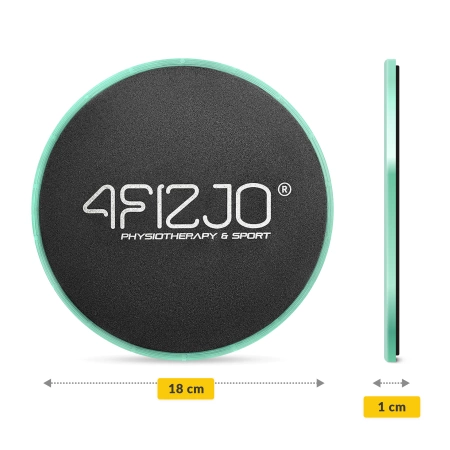 Discuri de alunecare pentru exerciții SLIDE, 2 buc.